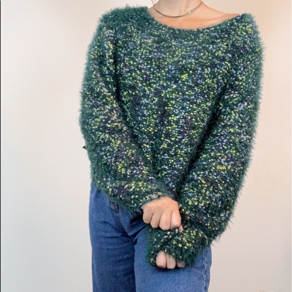 Forest Cottage Fairy Popcorn Knit Sweater - Picture 4 of 7
